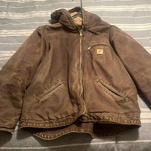 Brown Carhart jacket